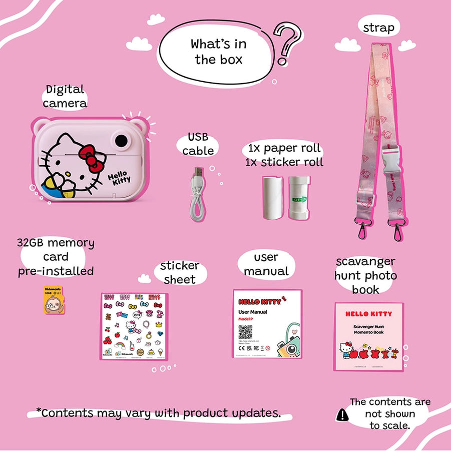 Hello Kitty Print/Digital Camera Model P
