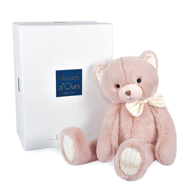 Preppy Chic Pink Bear 11.8"