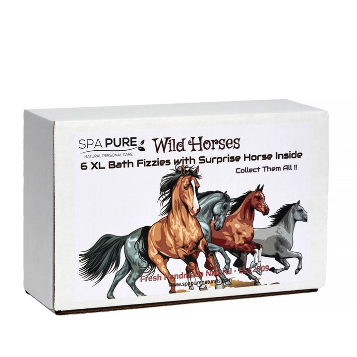 6 Horse Bath Bombs Gift Set