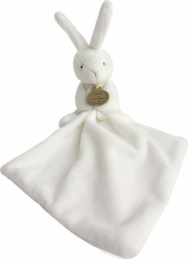 Doudou et Compagnie Plush Bunny with Doudou in Flower Box