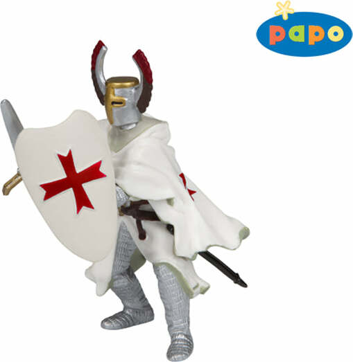 Papo France Crusader With Red Helmet