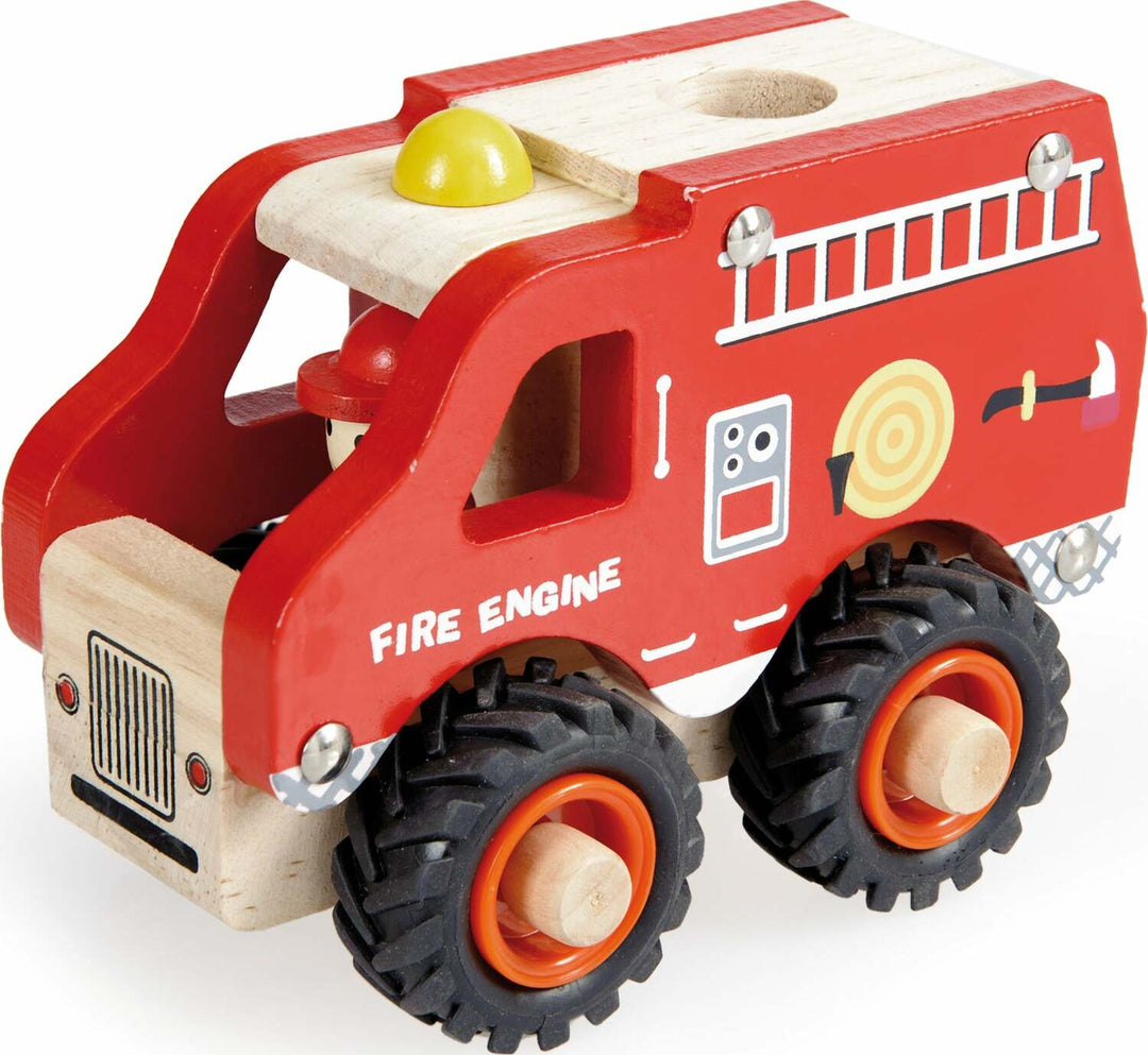 Egmont Toys Wooden Fire Truck