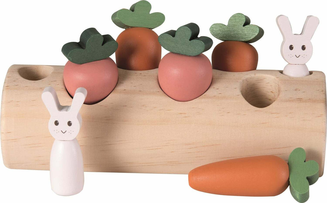 Egmont Toys Rabbit and Vegetables Log