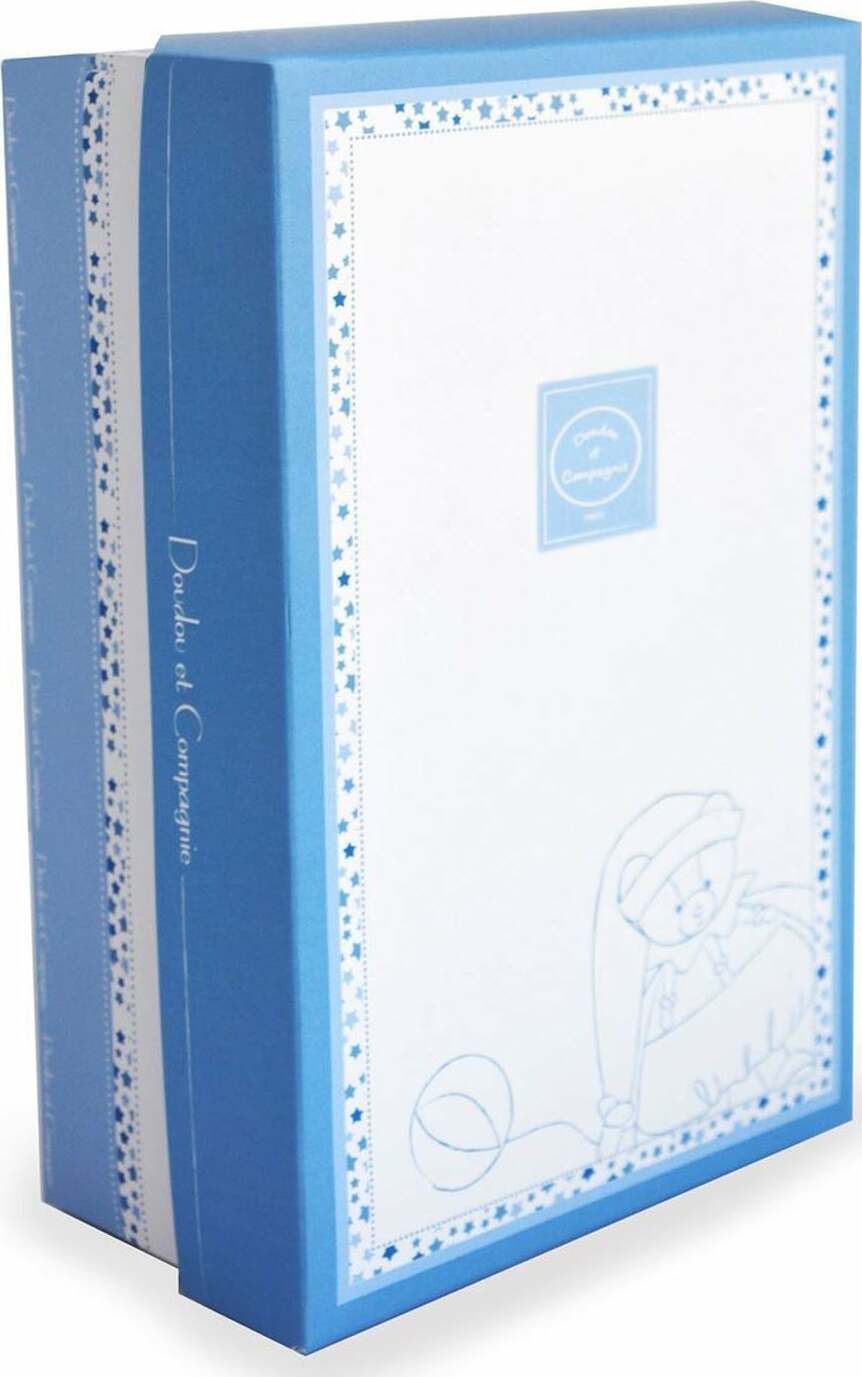 Doudou et Compagnie Blue Bear Baby Rattle