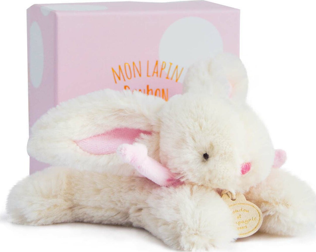 Doudou et Compagnie Pink Plush Bunny