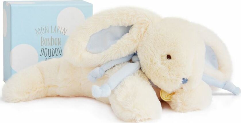 Doudou et Compagnie Blue Plush Bunny