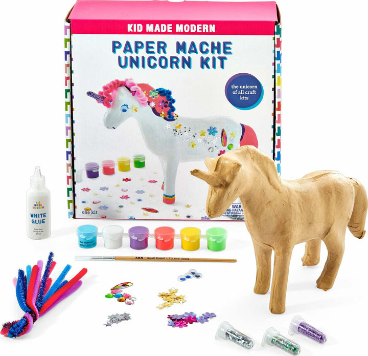 Kid Made Modern Paper Mache Unicorn Kit