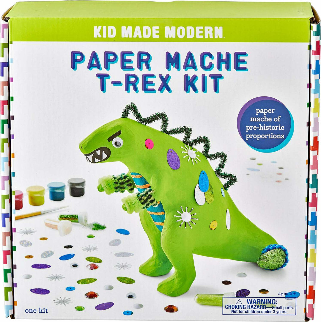 Kid Made Modern Paper Mache T-Rex Kit