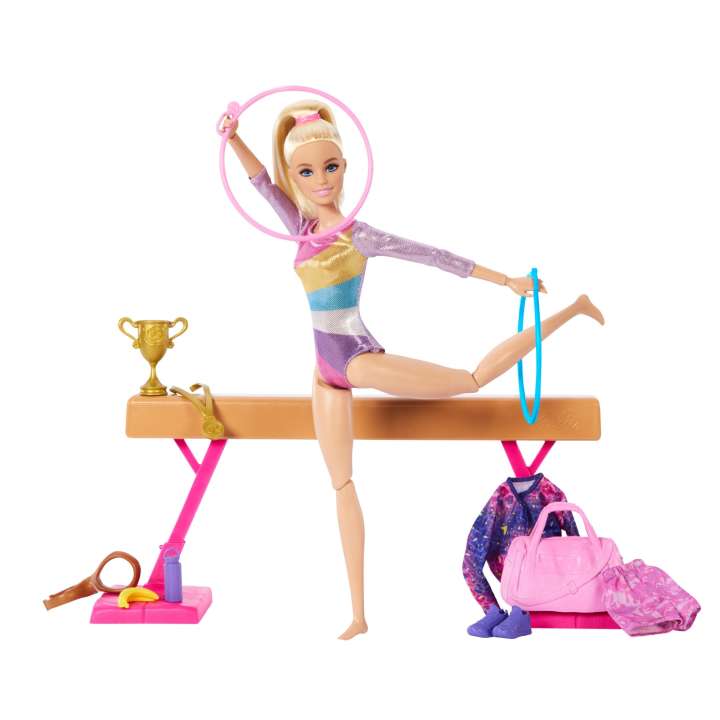 Barbie Gymnastic Blonde New