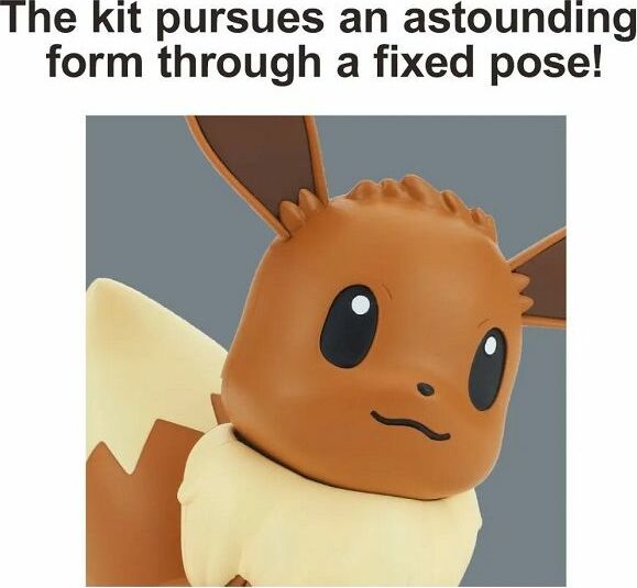 04 EEVEE "Pokemon", Bandai Spirits Pokemon Model Kit