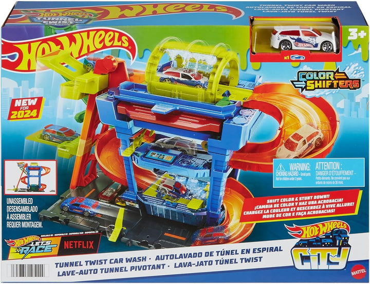 Hot Wheels City Tunnel Twist Car Wash