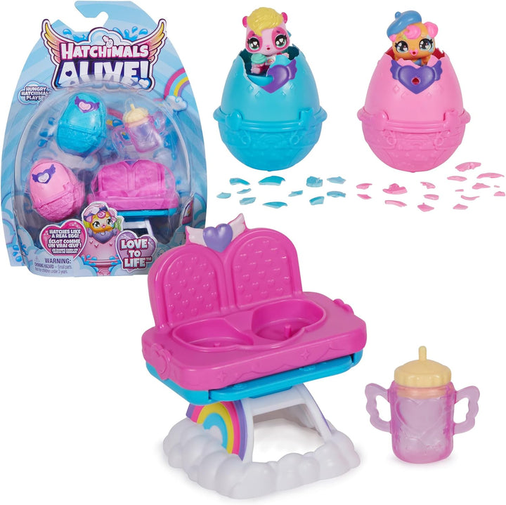 Hatchimal Alive Hungry Playset