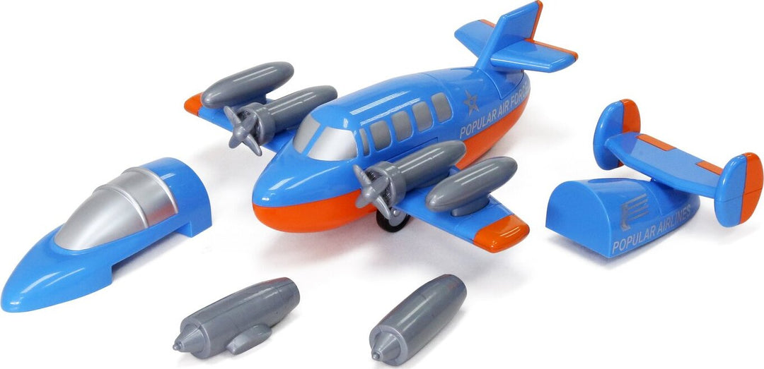 Magnetic Build a Plane (assorted colors)