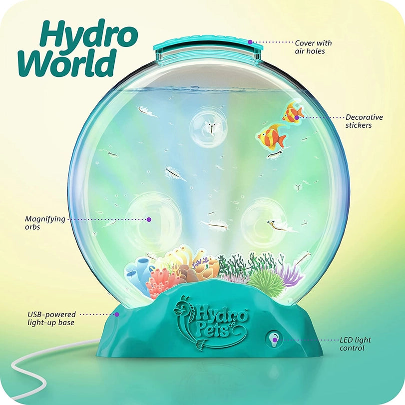 Hydropets Live Sea Pets Light Up Tank