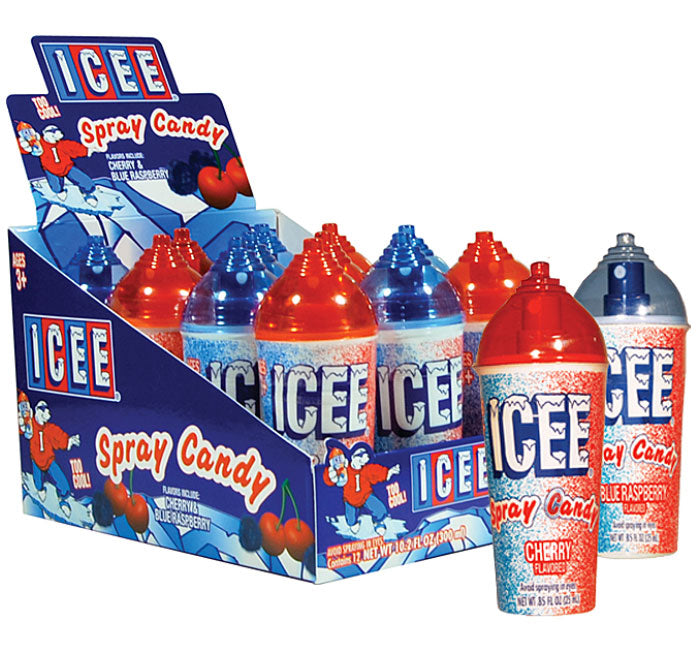 Icee Spray Candy .84Oz Individual