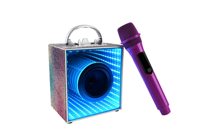 Infinity Speaker Karaoke Set Purple