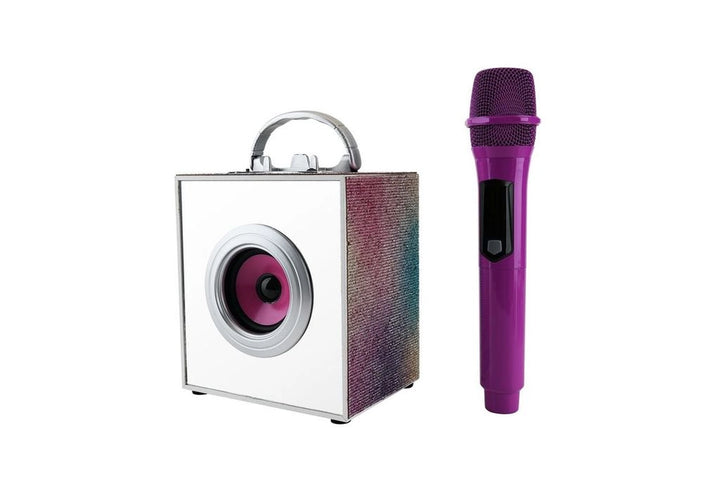 Infinity Speaker Karaoke Set Purple