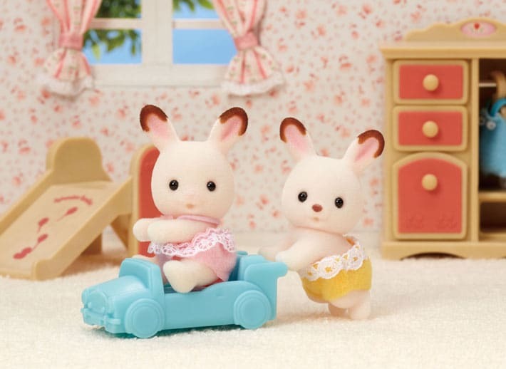 Calico Critters® Chocolate Rabbit Twins