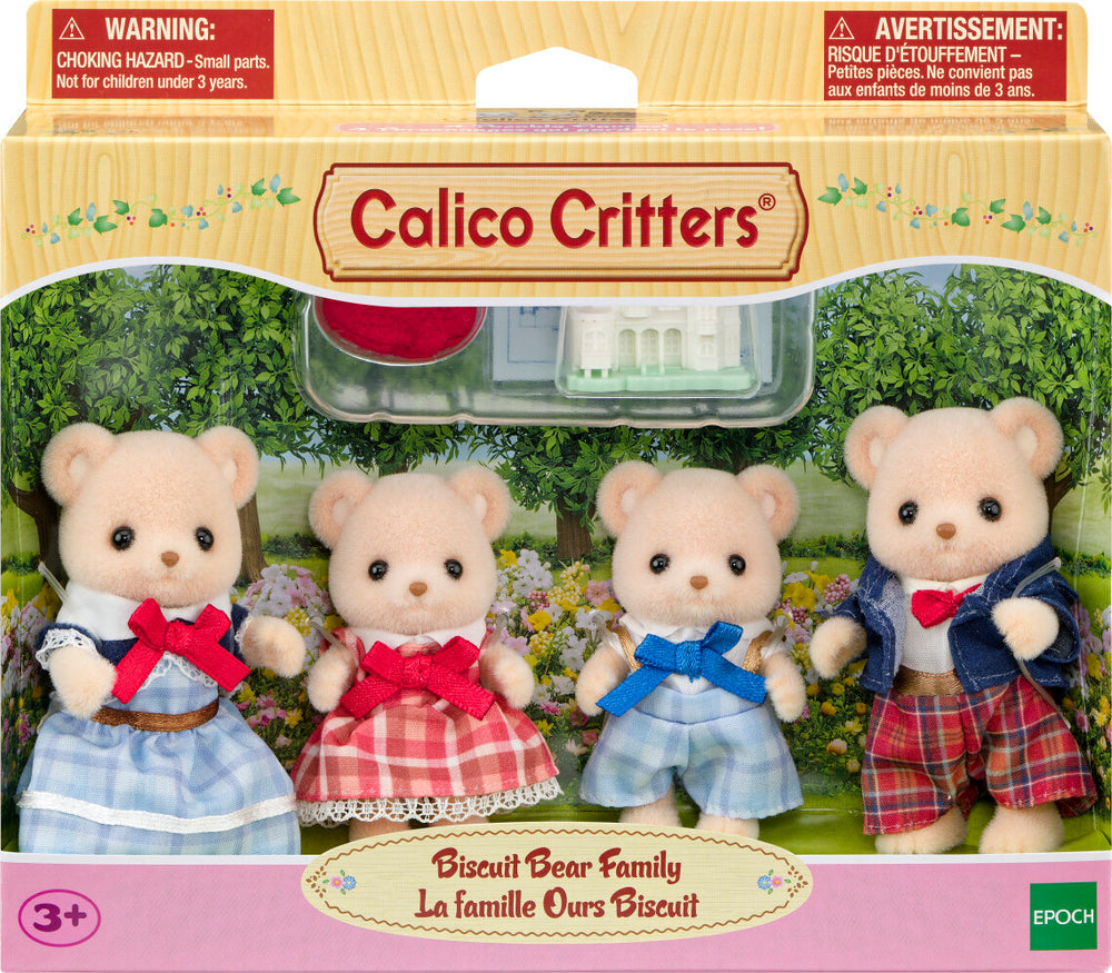Calico Critters Biscuit Bear Family