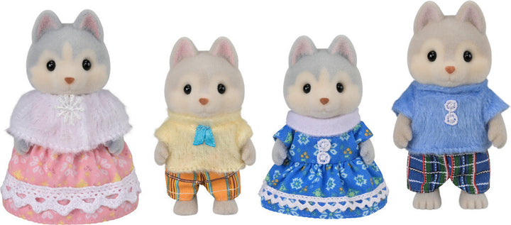 Calico Critters Husky Family