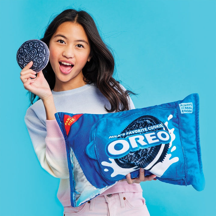 Oreo Cookies Packaging Fleece Plush (assorted sizes)