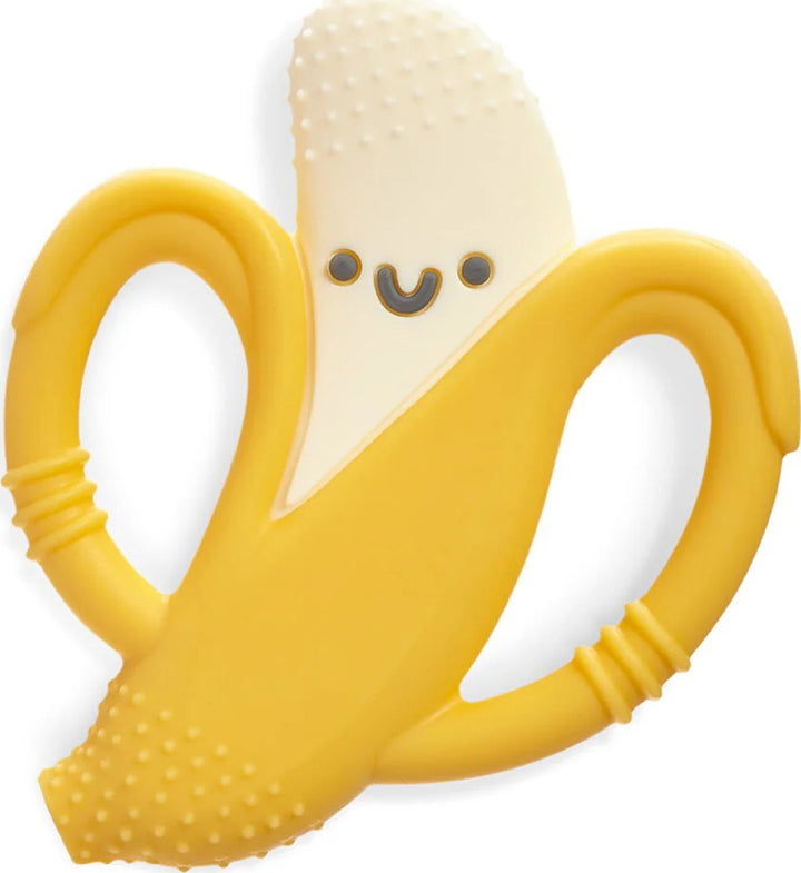 Chew Crew Silicone Handle Teether - Banana