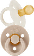 Itzy Soother - 2-Pack Natural Rubber Pacifiers (Coconut & Toast)