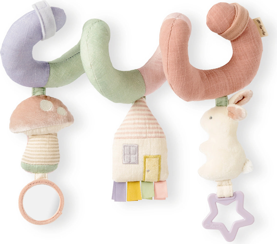 Itzy Bitzy Spiral™ - Car Seat Activity Toy (Pastel)