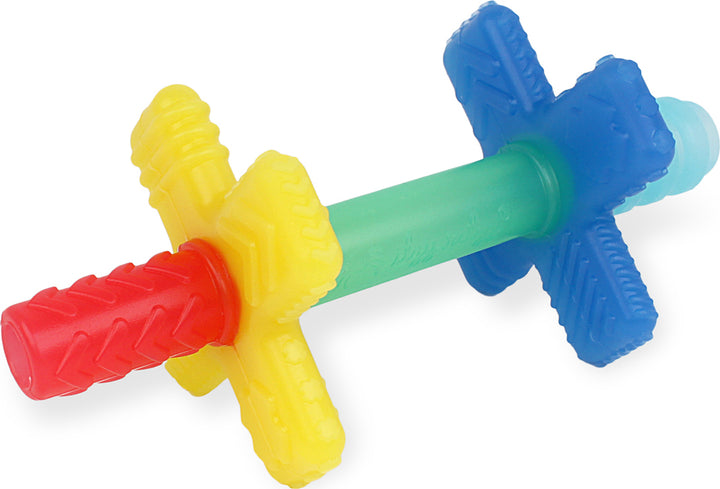 Teensy Tubes™ - Silicone Teething Chew Tube (Rainbow)