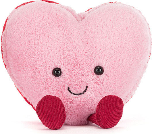Amuseables Colette Pink Heart Macaron