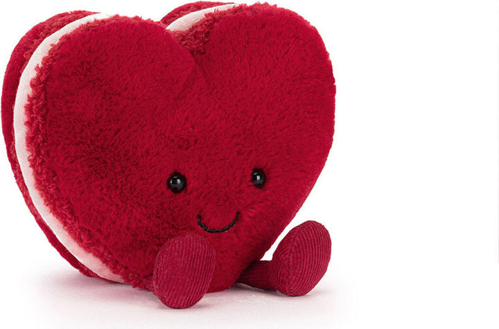 Amuseables Arlette Red Heart Macaron