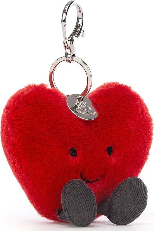 Amuseable Heart Bag Charm