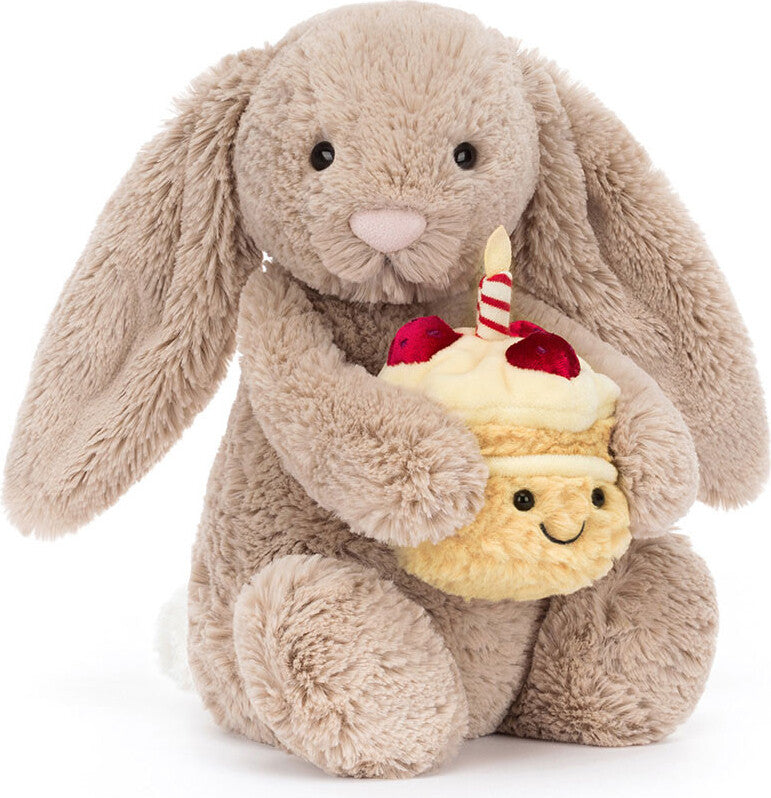 Bashful Beige Bunny Birthday