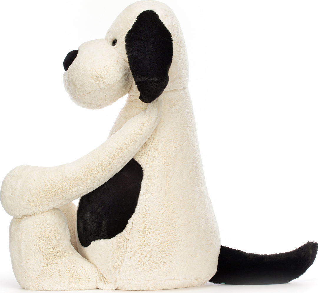 Bashful Black & Cream Puppy Giant