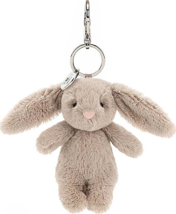 Bashful Beige Bunny Bag Charm