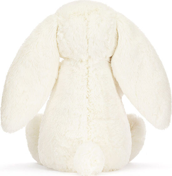 Cream Bunny with Rose