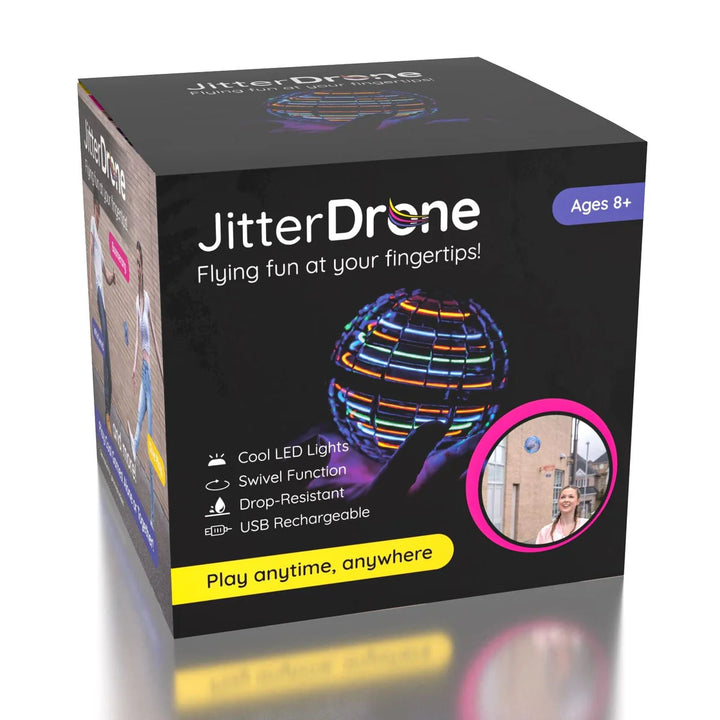 Jitter Drone Flying UFO Boomerang