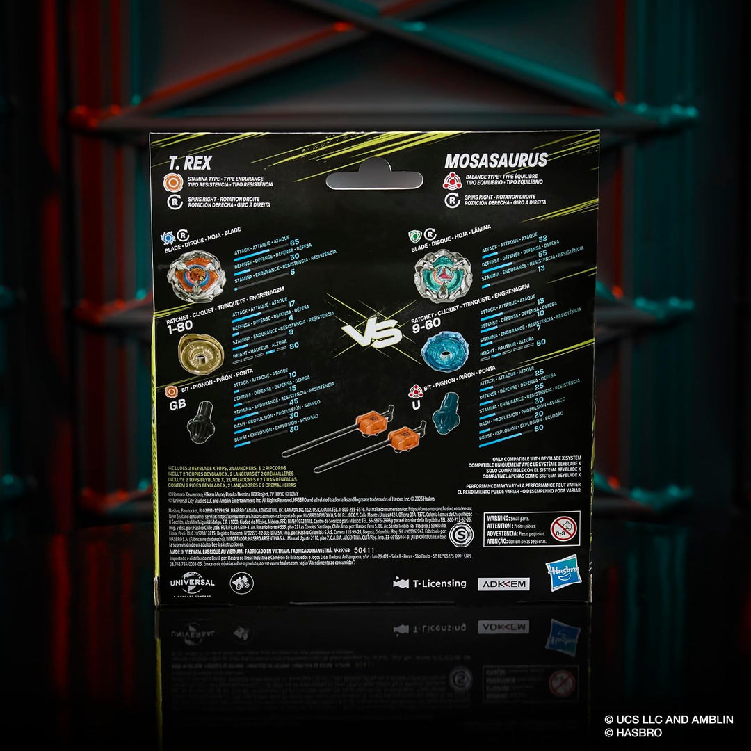 Bey Blade Jurassic World Top & Launcher Multi