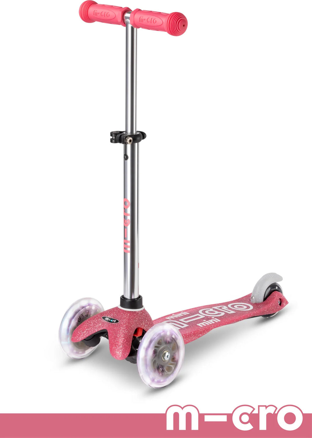 Micro Mini LED Scooter Glitter Fairy Pink – Stevenson's Toys & Games