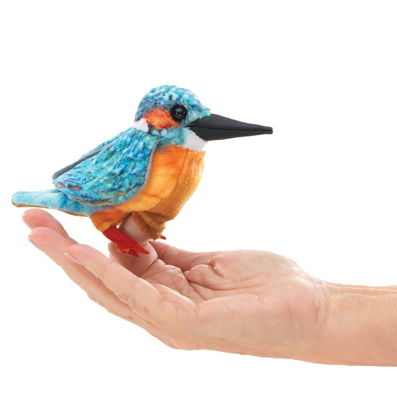 Mini Kingfisher Finger Puppet