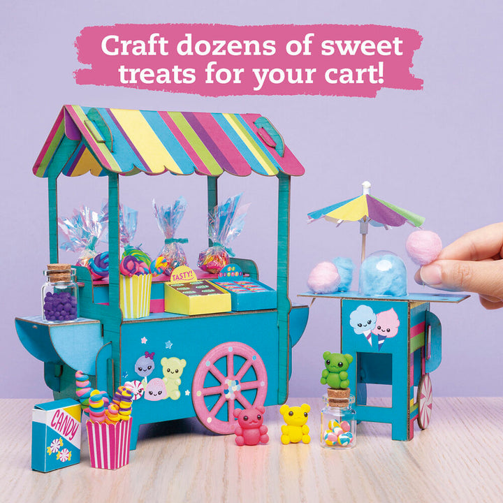 Mini Clay World Candy Cart