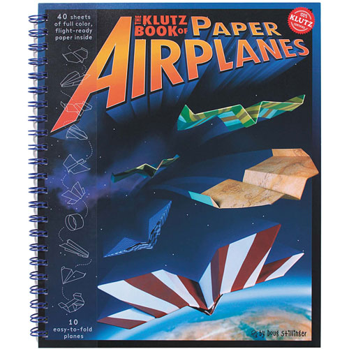 The Klutz Book of Paper Airplanes – Stevenson's Toys & Games