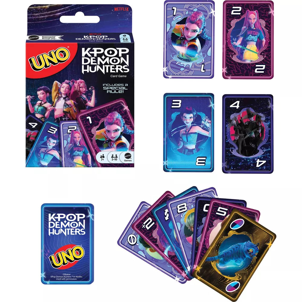 Uno KPop Demon Hunters