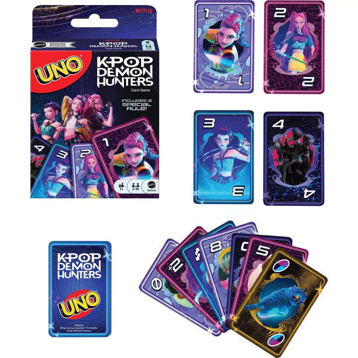 Uno KPop Demon Hunters