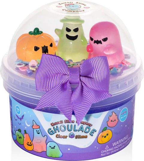 Ghoulade Clear Signature Dome Slime