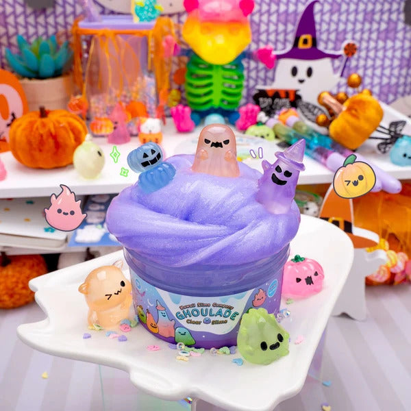 Ghoulade Clear Signature Dome Slime