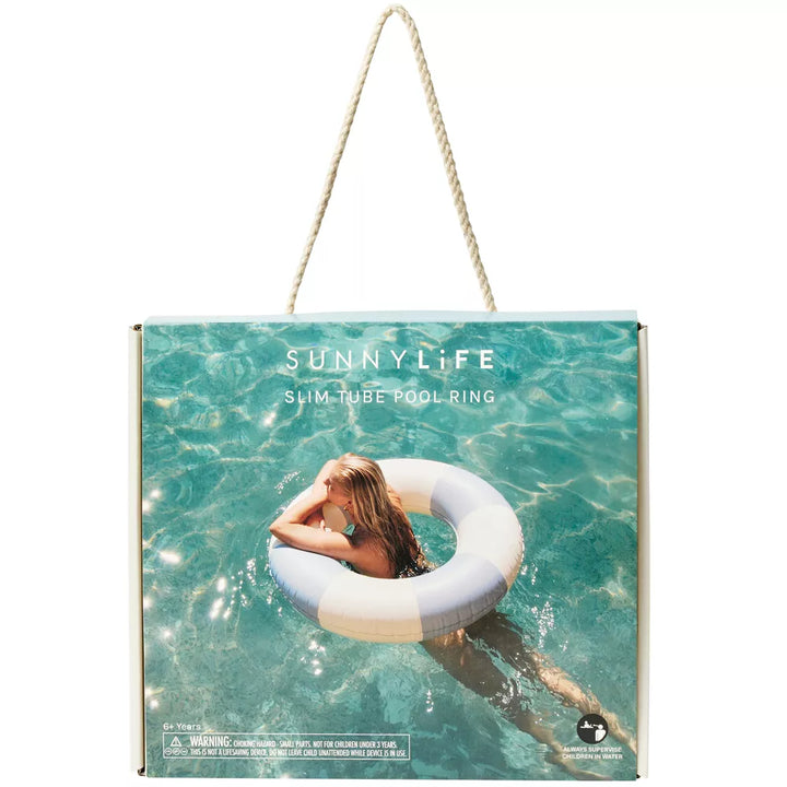 Slim Tube Pool Ring La Mer Med Blue