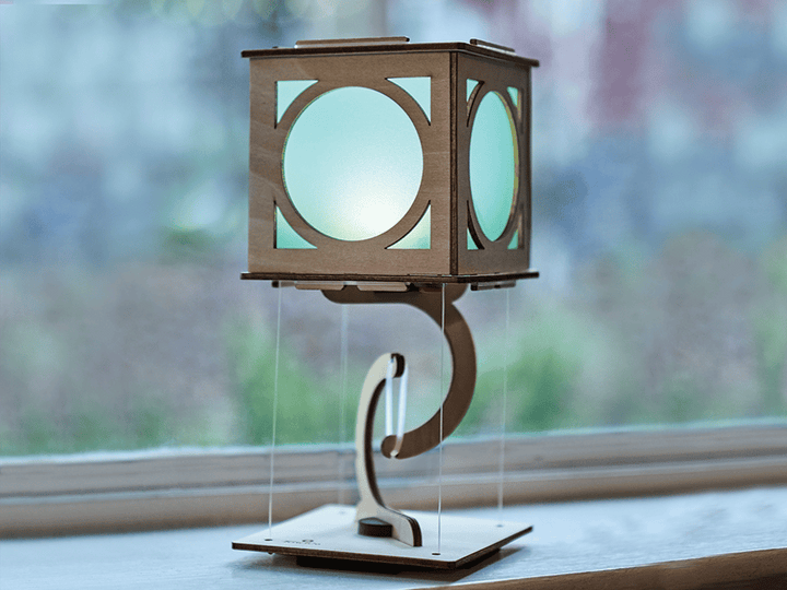 Levitating Lantern; Physics & Tensegrity