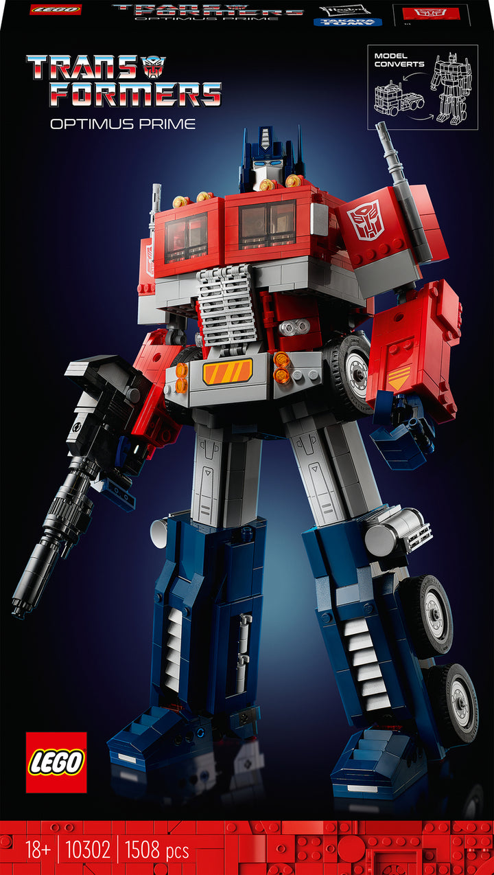 LEGO® Icons Optimus Prime Transformers Set