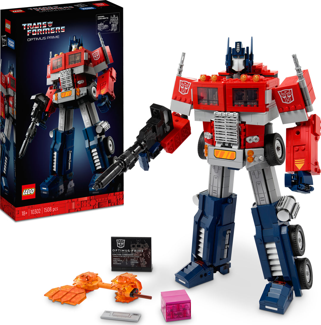 LEGO® Icons Optimus Prime Transformers Set